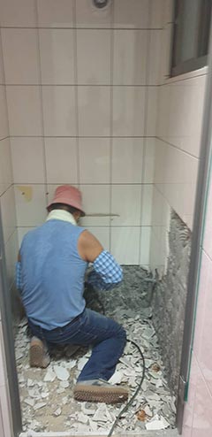 新興區廁所拆除